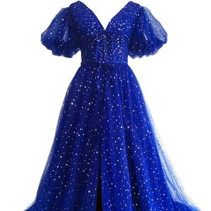 Royal Blue Formal Dress